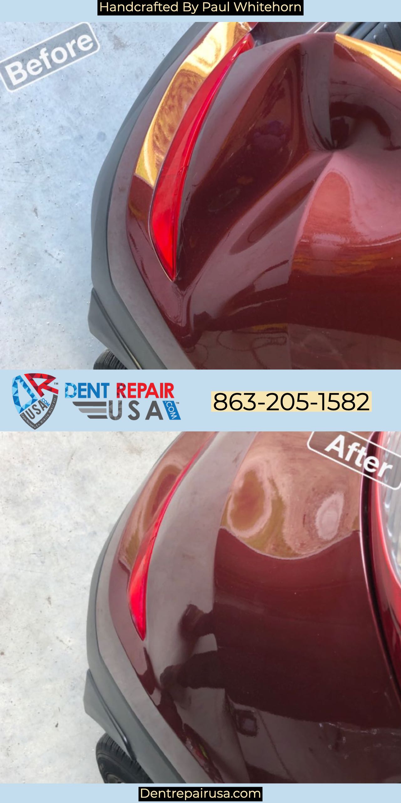  Bumper Paintless Dent Removal 